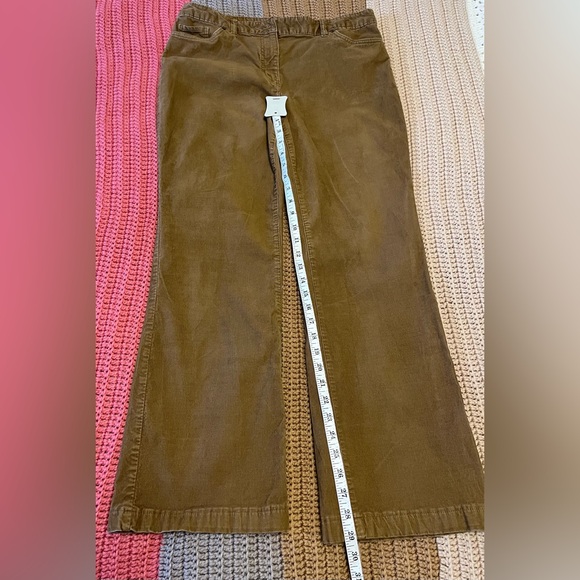 Lands’ End Women’s Tan Corduroy Pants - Picture 7 of 10